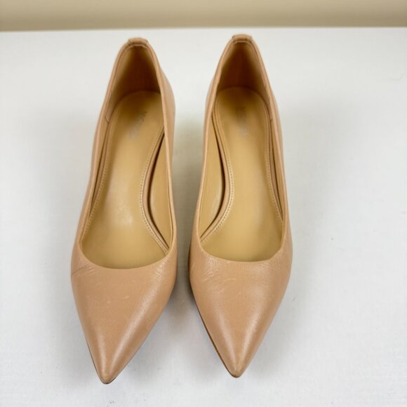 MICHAEL Michael Kors Leather Heel Pump Point Toe - Picture 2 of 12